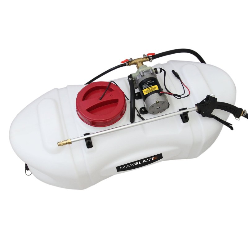 ATV Sprayer 100L MaxBlast 12 Volt Spot Sprayer With Boom And Accessories Broadcast Quad Tractor Fertilizer Herbicide Pesticide Agricultural