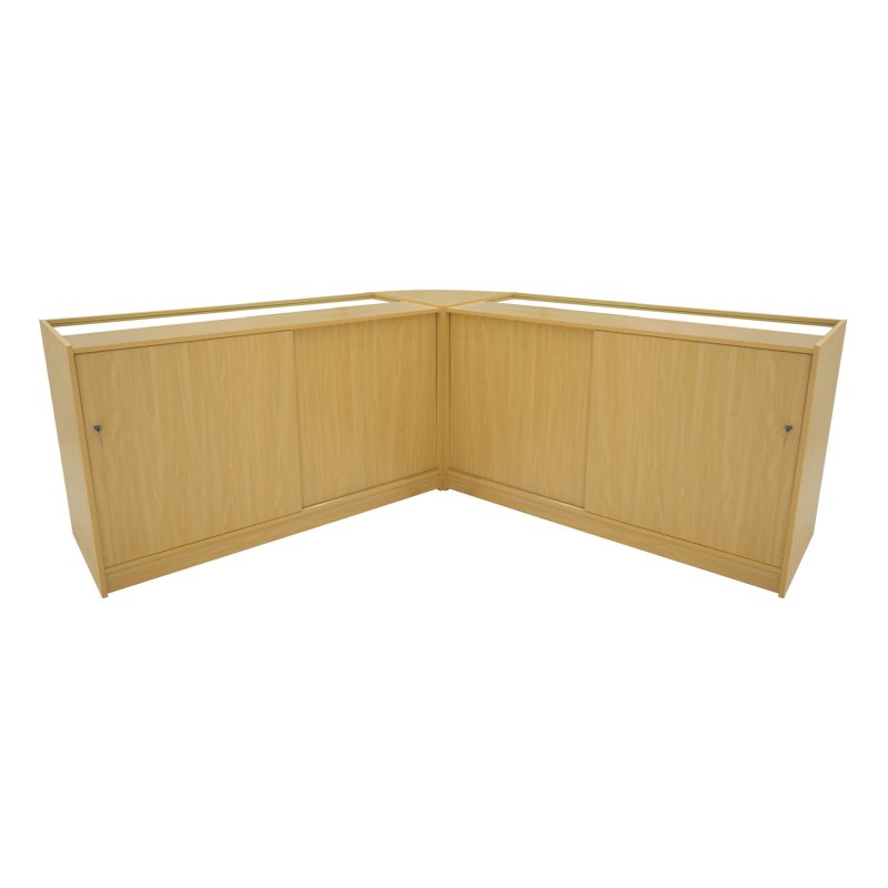 Andromeda LED Shop Counter Set LM60 & 2 x C1500 - Maple