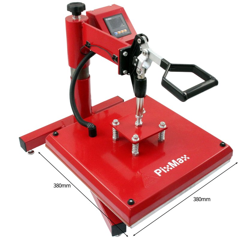 PixMax 38cm Swing Heat Press, Vinyl Cutter, Printer
