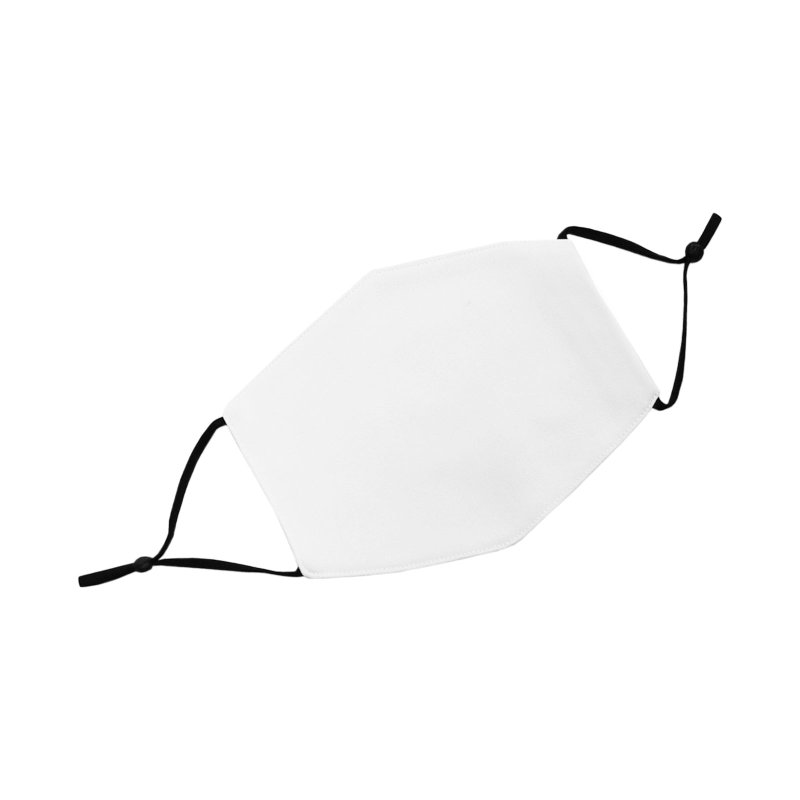 Face Masks Sublimation Blank / 10 Pack Of Small Childrens Facemasks / 5 Layer Filter Custom Heat Press Print Transfer Customise Personalise Dye Printing Reusable White