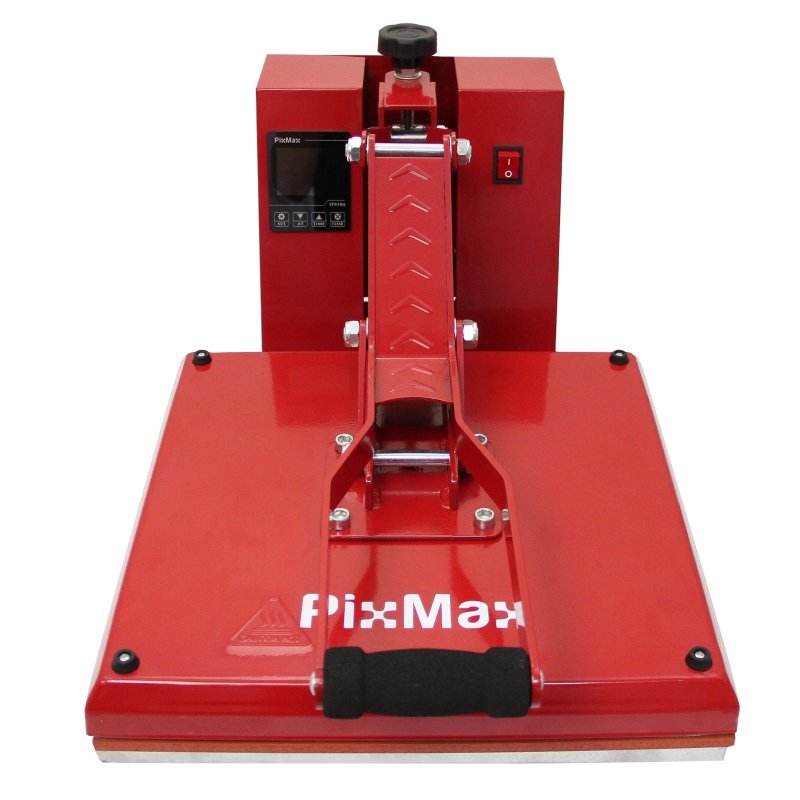 Vinyl Cutter LED Light Cutting Guide, Clam Heat Press 38cm & Signcut Pro Software Sublimation Printing Transfer Customised Personalise T-Shirts Kit Bundle