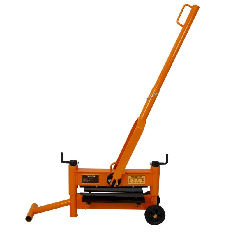 430mm Block Splitter Paving Cutter Concrete Landscaping Stone Brick Masonry Tool Cutting Machine Adjustable Cutting Height 10-200mm 2 Wheels Removable 119cm Handle Top & Bottom 4 Edge Rotatable Blades