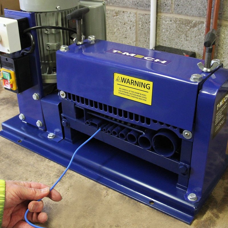Wire Stripper Electric Automatic Stripping Cable Powered Portable Scrap Copper Recycling Machine 1.5 - 38mm