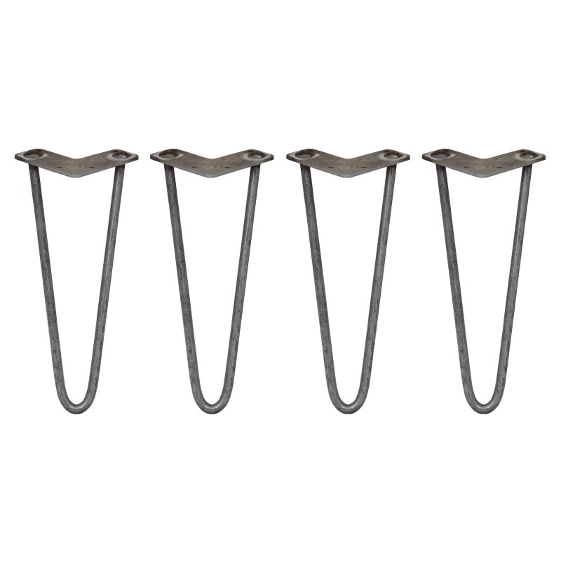 4 x Hairpin Legs / Hair Pin Legs Set SkiSki Legs Furniture Desk Bench Chair Table 12