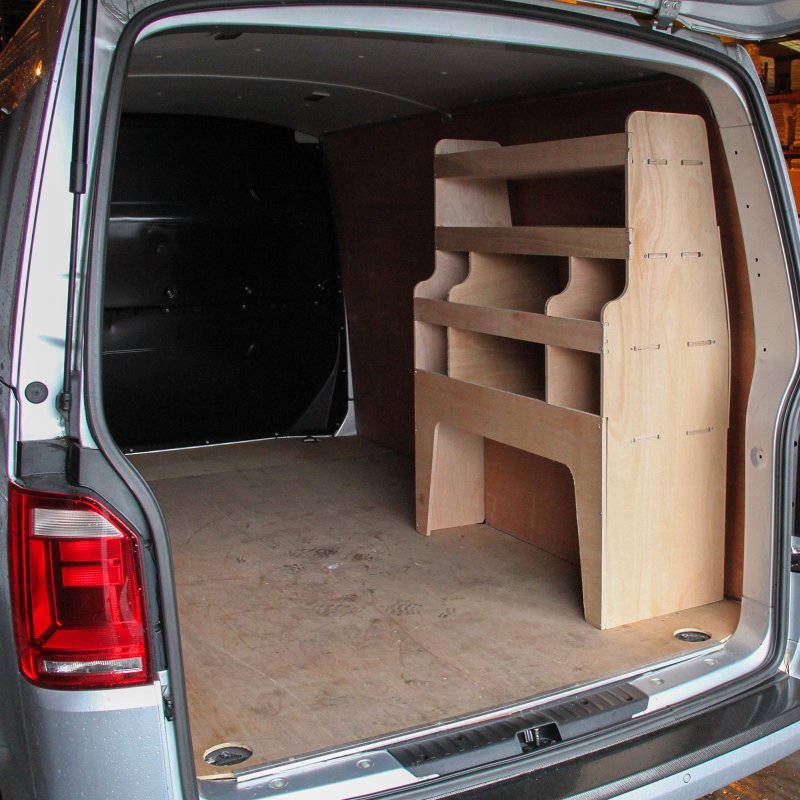 Monster Racking VW Transporter Van Rack T5 T6 T28 T30 Plywood Shelving Tool Storage Unit System