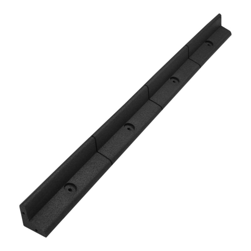 Flexible Lawn Edging Garden Border Grass Pathways Path Edge Vegetable Plot Flowerbed Raised Borders Rubber Artificial Grass Black | Pack of 6 x 1.2m
