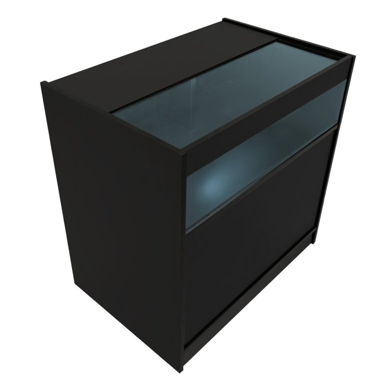 Harmonia LED Shop Counter Set B900, C900 & LM60 - Black