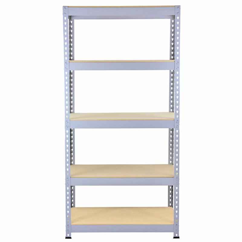 3 Racking Bays 90cm Garage Shelving Storage Warehouse Shelves Unit Steel 5 Tier