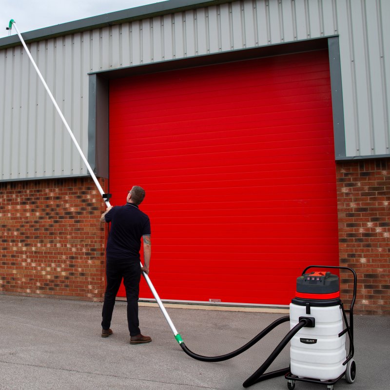 90L Wet & Dry Vacuum, Gutter Vacuum Poles & Camera