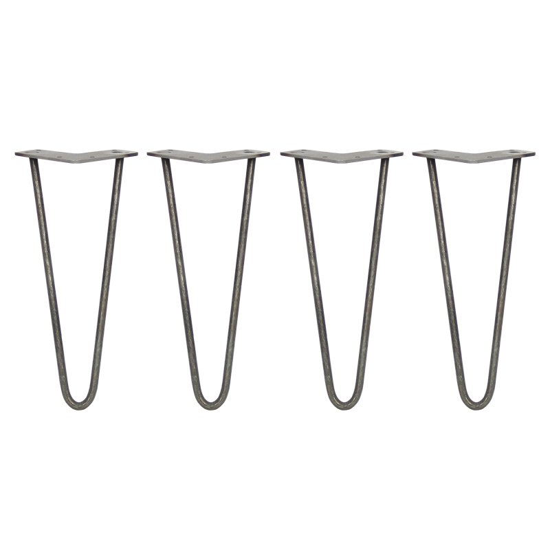 4 x Hairpin Legs / Hair Pin Legs Set SkiSki Legs Furniture Desk Bench Chair Table 12