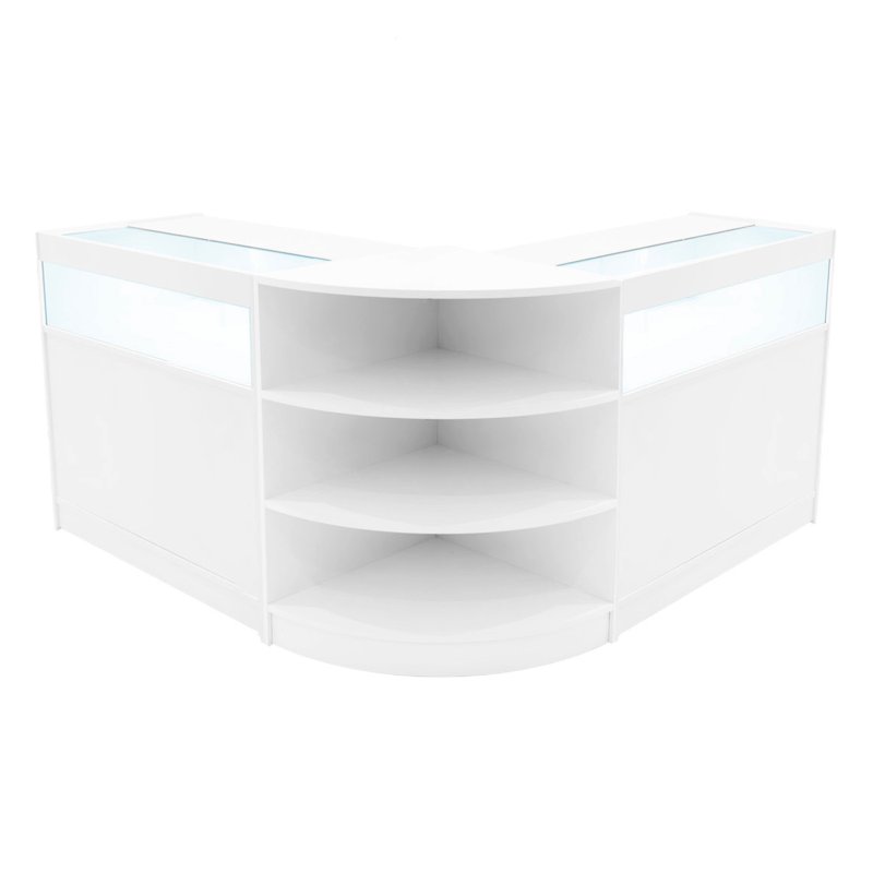 Theseus LED Shop Counter Set LM60 & 2 x B900 - White