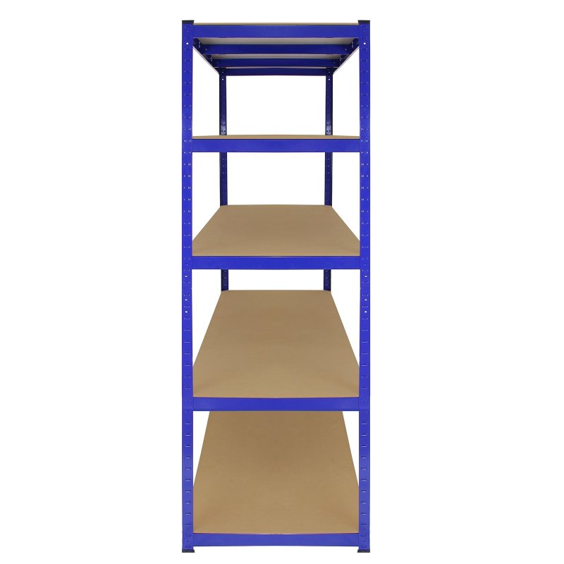 Monster Racking 5 x Garage Racking Shelving Unit / 5 Tier 1600mm Wide x 600mm Deep / Steel & MDF Shelves