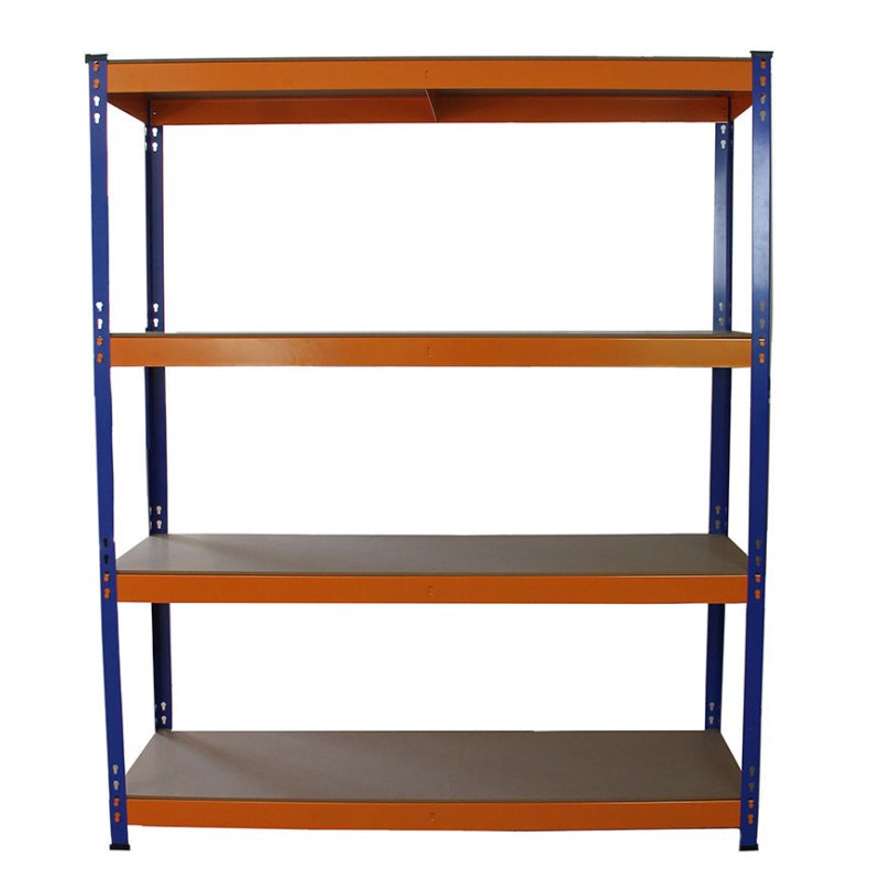 Monster Racking S-RAX 5 x Metal Shelving Heavy Duty Racking Units, 265kg/Shelf, 150cm x 50cm x 180cm