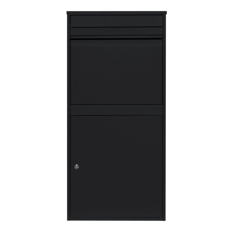 Black Anti-Theft Parcel Post Box XL