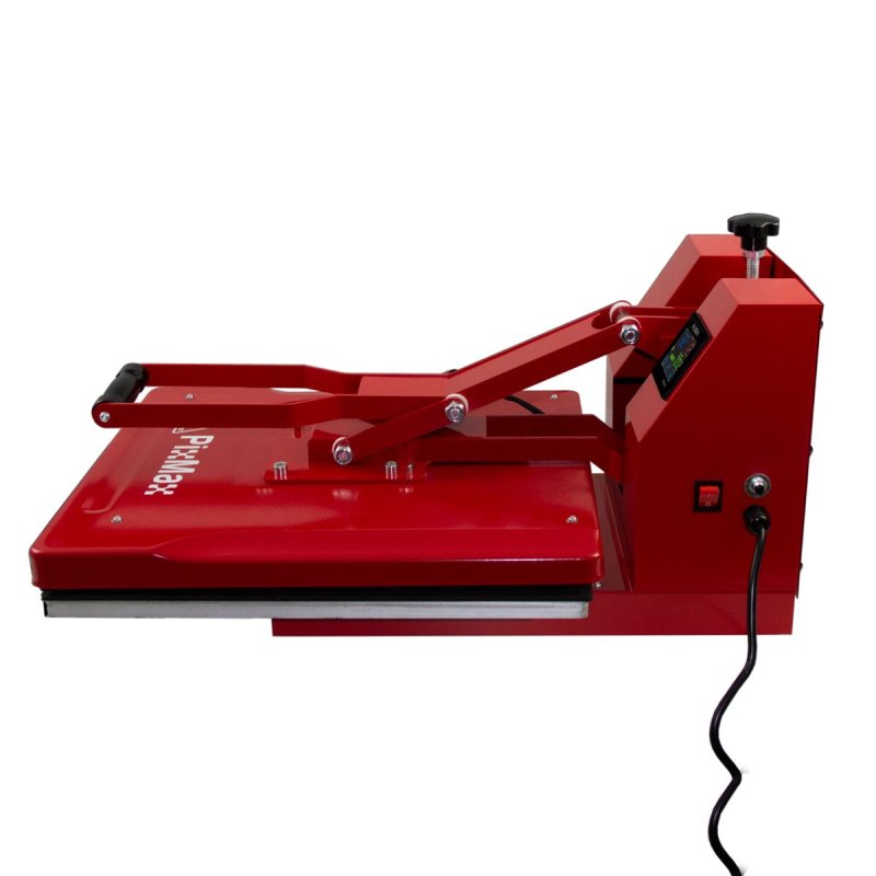 Heat Press Digital Transfer Machine Sublimation Printer 50 x 50cm Flat Clam Teflon Sheet Touchscreen Display Adjustable Pressure Ink Vinyl 250 DIY Professional T-shirt Business 10 Sublimation Sheets