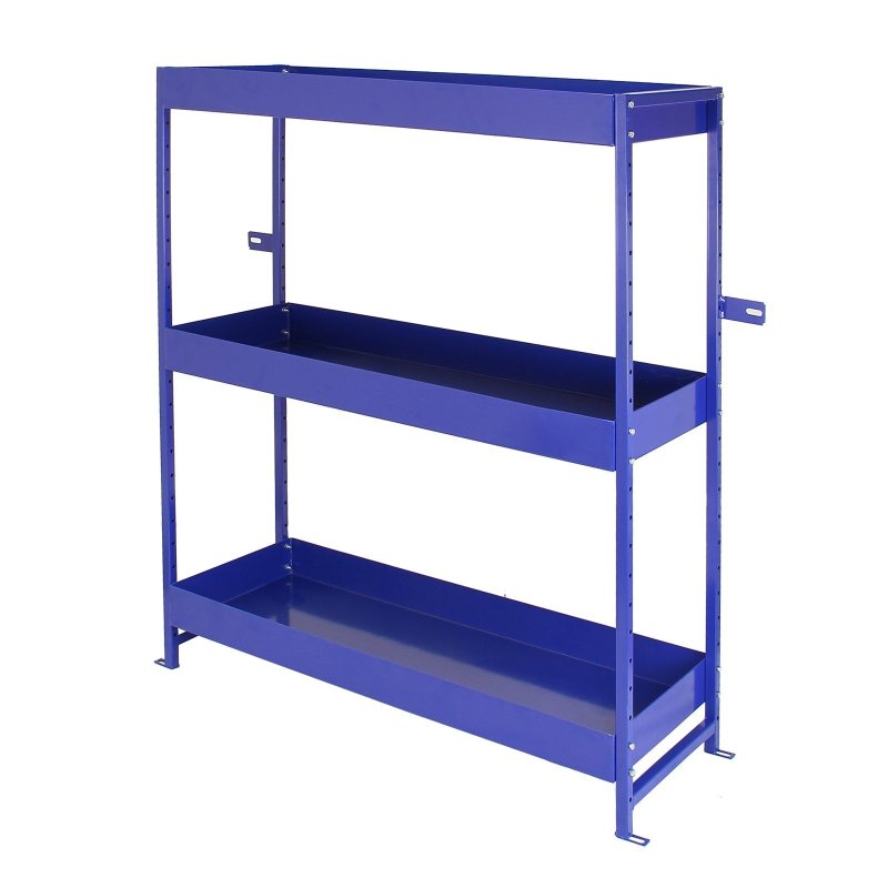 Monster Racking, Lightning Van Racks Metal Shelves Tool Storage Unit Duo, 116.5cm x 115cm x 34.8cm
