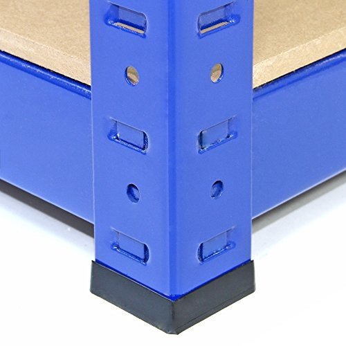 3 x Garage Shelving / Extra Large Shed Racking Unit 120cm Wide x 60cm Deep x 180cm High T-RAX + FREE Rubber Mallet