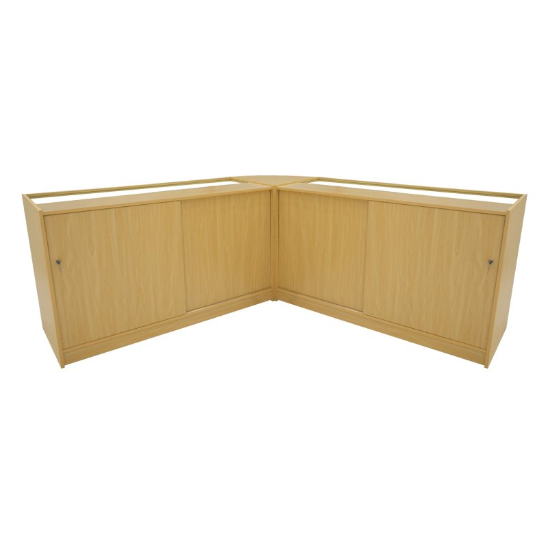 Hera LED Shop Counter Set K1500, C1500 & CM60 - Maple