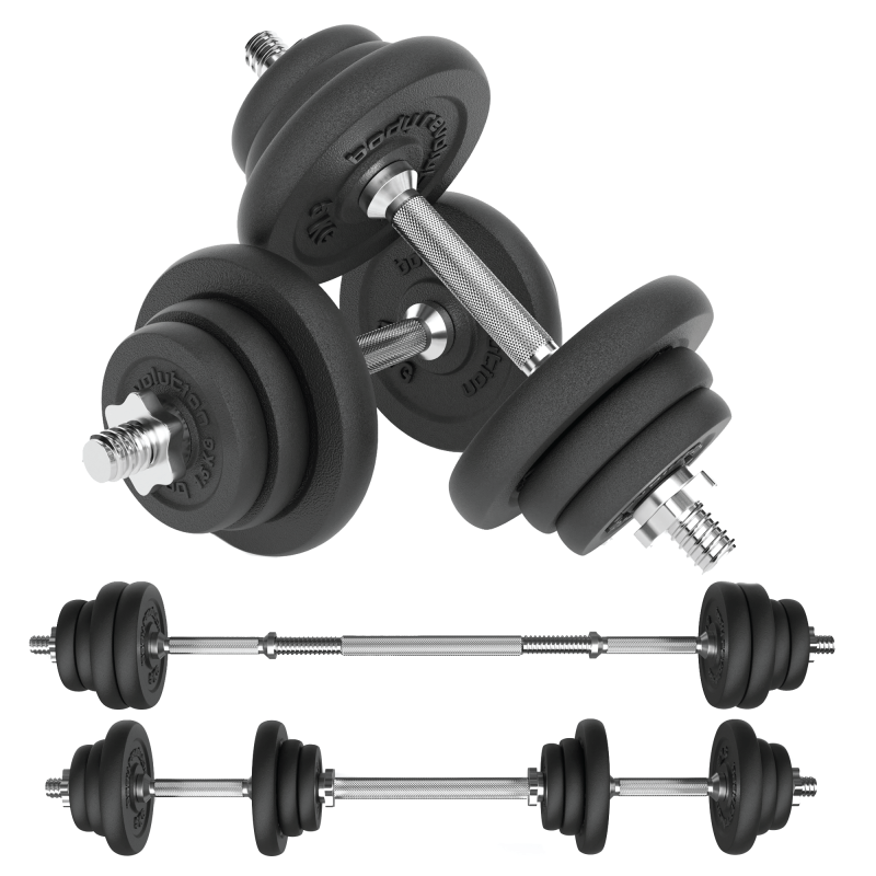 Cast Iron Dumbbell Set 15kg