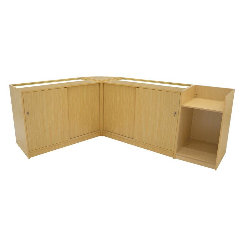 Astro LED Shop Counter Set LM60, TB60 & 2 x K1500 - Maple
