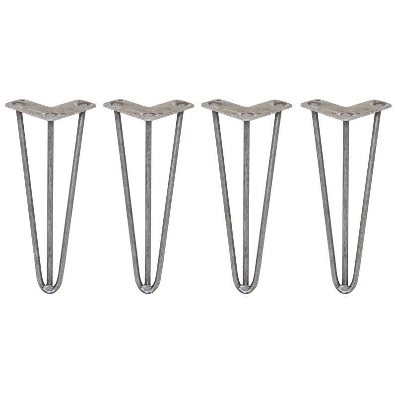 4 x Hairpin Legs / Hair Pin Legs Set SkiSki Legs Furniture Desk Bench Chair Table 12