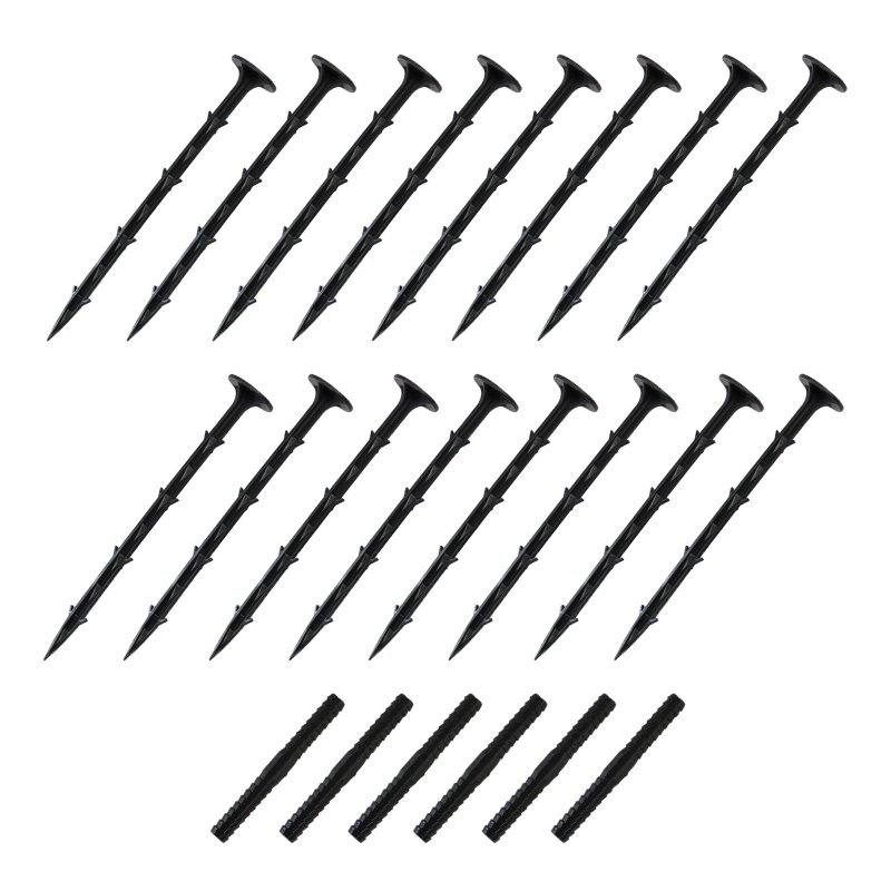 Flexible Lawn Edging Garden Border Grass Pathways Path Edge Vegetable Plot Flowerbed Raised Borders Rubber Artificial Grass Brown | Pack of 4 x 1.2m