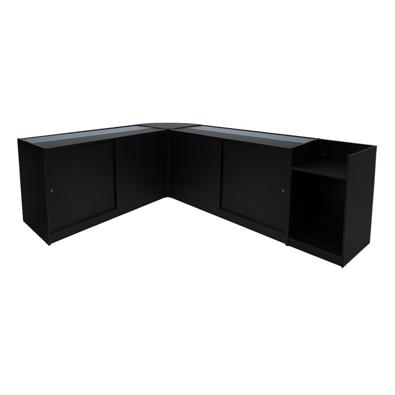 Astro LED Shop Counter Set LM60, TB60 & 2 x K1500 - Black
