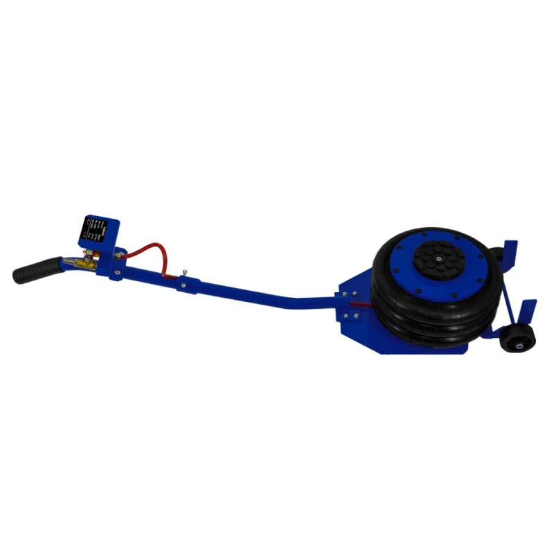 Air Bag Jack 3.5 Ton 7700 LBS Capacity Long Lever Rubber Grip Handle Pneumatic Heavy Duty Quick 3-5 Second Car Lifting Jack Triple Bag Auto Repairing Tyres Changing 13.5 - 40cm / 16 Inch Lifting Range