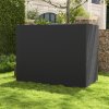 Outsunny Oxford Patio 3-seater Swing Chair Cover Outdoor Garden Furniture Rain Protection Protector Waterproof Anti-UV, 240L x 133W x 185H cm, Dark Grey