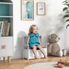 AIYAPLAY Toy Box, 2 in 1 Toy Storage Chest Kids with Lid, Large Toy Storage Organiser Bench for Bedroom, Nursery, Playroom, Grey