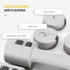 SPORTNOW Adjustable Dumbbell Set of Two, Hand Weights, for Men and Women, Home Gym Workout, A Pair 2.2kg, 3.6kg, 5kg (1.1kg, 1.8kg, 2.5kg Each)