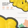 ZONEKIZ Kids Stepping Stones, 9PCs Balance River Stones, Crocodile-Designed Sensory Toy with Anti-Slip Edge, Indoor Outdoor Obstacle Courses, Stackable