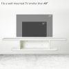 HOMCOM Floating TV Unit Stand for TVs up to 40