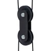 SPORTNOW Multi Home Gyms with Cable Pulley System, Cable Crossover Machine with 4 Handles for Full Body Strength Training, Power Rack for Home Workout, Black