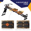SPORTNOW Multifunctional Home Gym Equipment, Flat or Incline Reformer Pilates Machine, Ab Machine, Rower, with Adjustable Push Up Bar