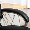 HOMCOM High Back Computer Office Chair Faux Leather Swivel Desk Chair with Adjustable Height Rocking Function