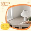 PawHut Dog Crate Furniture, Side Table Dog Kennel with Cushion, Large Door, for Medium Dogs - Walnut Brown