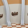 AIYAPLAY Play Tunnel, Kids Tunnel for Crawl and Climb, Monkey Design Kids Play Tunnel, Indoor, Outdoor Baby Tunnel for Ages 3-6 Years, Brown