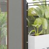 Outsunny Gazebo Side Panels with Zipped Doors and Windows, for 3x3(m) or 3x6m Pop Up Gazebo, 2 Pack Sides Replacement, Grey