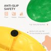 ZONEKIZ Stepping Stones Kids, 6PCs Balance River Stones with Non-Slip Mats, Indoor Outdoor Sensory Toys, Obstacle Course for Ages 3-8 Years, Stackable - Multicoloured