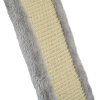PawHut Three-Piece Wall-Mounted Cat Shelves, with Hammock, Cloud-Shaped Jumping Platform, Ladder, Scratching Post, Cat Wall Furniture with Play Ball for Large Cats - Grey