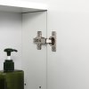 kleankin Bathroom Medicine Cabinet with Mirror, Wall Mounted Bathroom Mirror Cabinet with 3 Doors, Adjustable Shelves, White