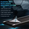 HOMCOM Folding Treadmill, 1.85HP Installation-Free Walking Jogging Running Machine, 12KM/H with 12 Pre-Programs and LED Display for Home Gym Office