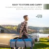 Outsunny 3.5 x 3.5M 6-8 Person Camping Gazebo, Outdoor Event Shelter Dome Tent Garden Sun Shelter Patio Spire Arc Pavilion Camp Sun Shade, Green