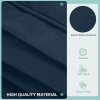Outsunny Replacement Cushion Covers for Garden Sofa Set, Garden Rattan Sofa Cushion Polyester Cover Replacement Outdoor - No Cushion Included, Blue