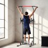 HOMCOM Power Tower Station with Dip Stand, Pull Up Bar Home Office Gym Training Workout Equipment