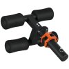 SPORTNOW Tib Bar Tibialis Trainer Calf Raise Machine for Shin Splints and Knee Pain Relief, Fits 5cm Weight Plates