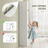 HOMCOM Tall Bathroom Cabinet, Freestanding Storage Cupboard, Bathroom Storage Cabinet with Drawer, Adjustable Shelf and Doors, 60 x 30 x 160 cm, White