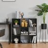 HOMCOM 3-tier 9 Cubes Storage Unit Particle Board Cupboard Bookcase Organiser Home Office Shelves