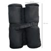 Outsunny 15 kg Heavy Duty Gazebo Weight Sand Bags, 4 pcs Leg Weights Marquee Tent Canopy Base for Trampoline Pop Up Gazebo Tent Parasols